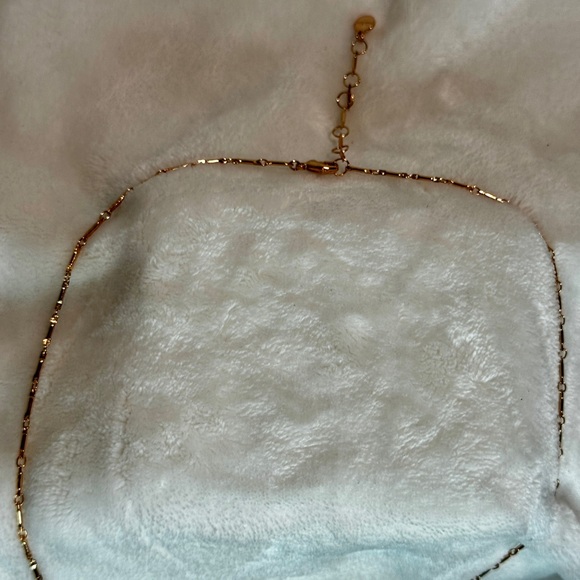 Stella & Dot Rose Gold Tone Rebel Pendant Necklace - Picture 3 of 4